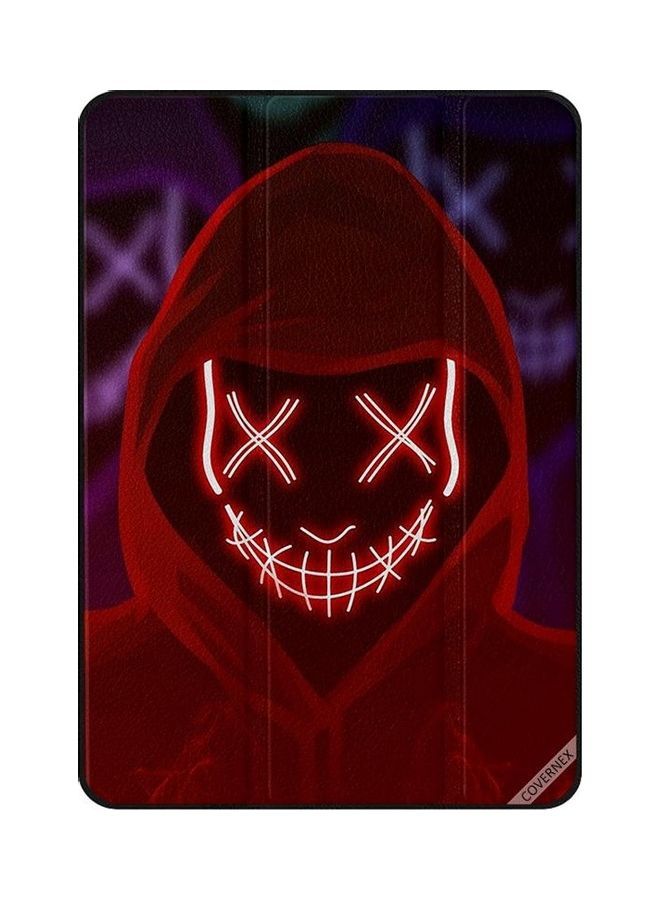 نيبمينينت غطاء حماية واقٍ بطبعة قناع بعيون على شكل حرف X لجهاز أبل آي باد برو الجيل الثاني متعدد الألوان