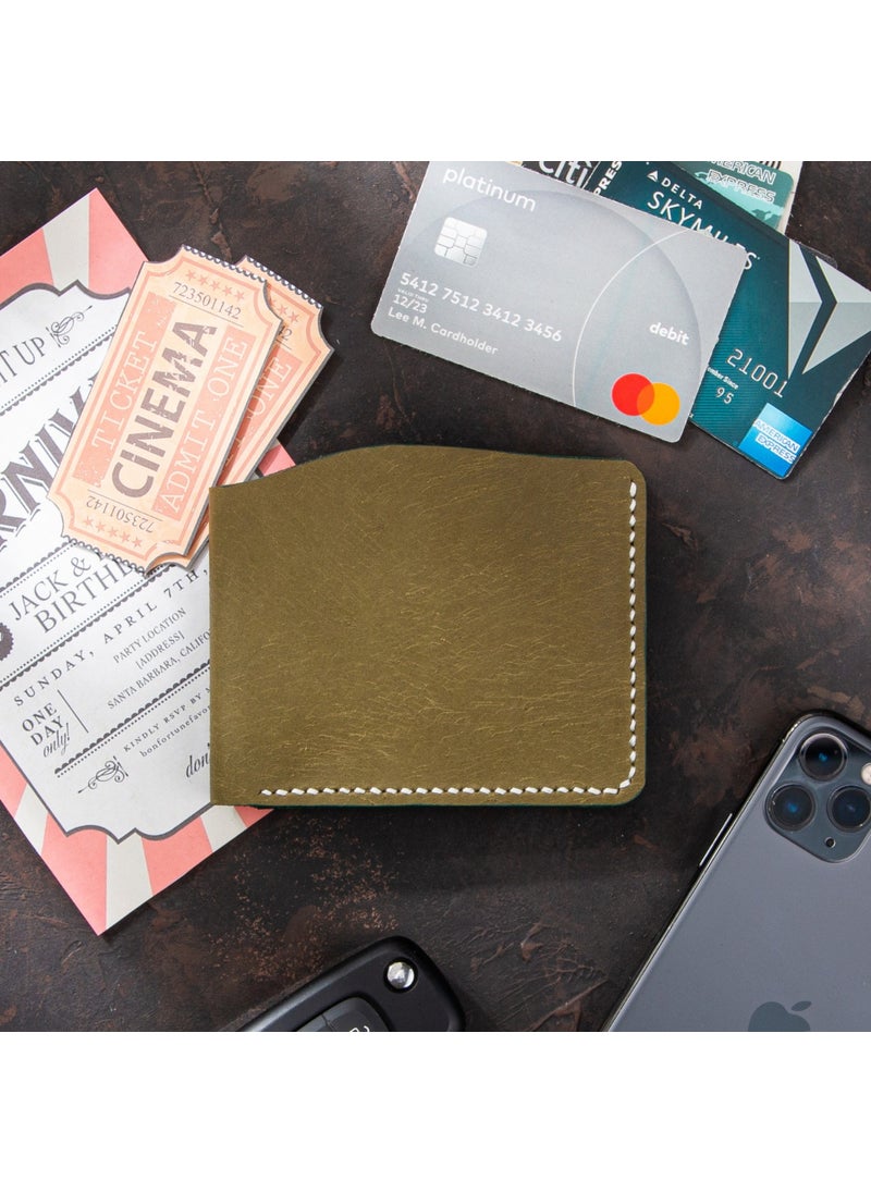 Vagave Italian Puueblo Leather Wallet Handmade Men's Wallet Card Holder  - Image 2