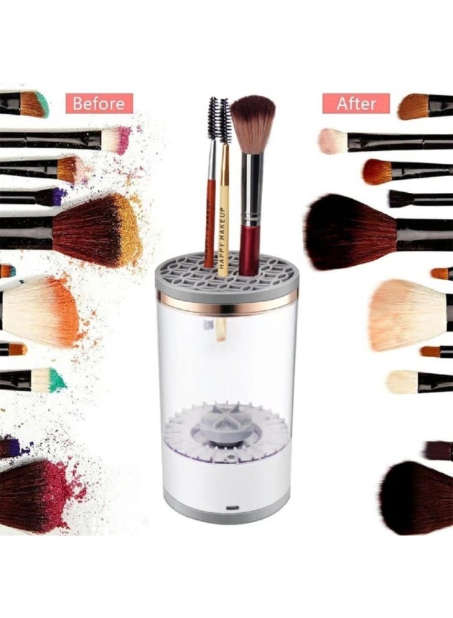 Makeup Brush Cleaner Portable USB Makeup Brush Washer Cleaner - Image 4