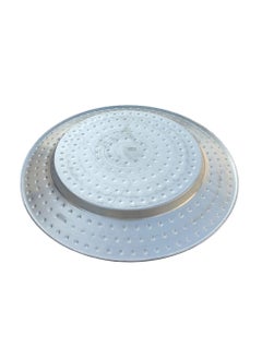MAKKAH HOUSEHOLD Large Aluminium Serving Granulated Plate For Dinner Serving Plates,Round Plates  - Image 4