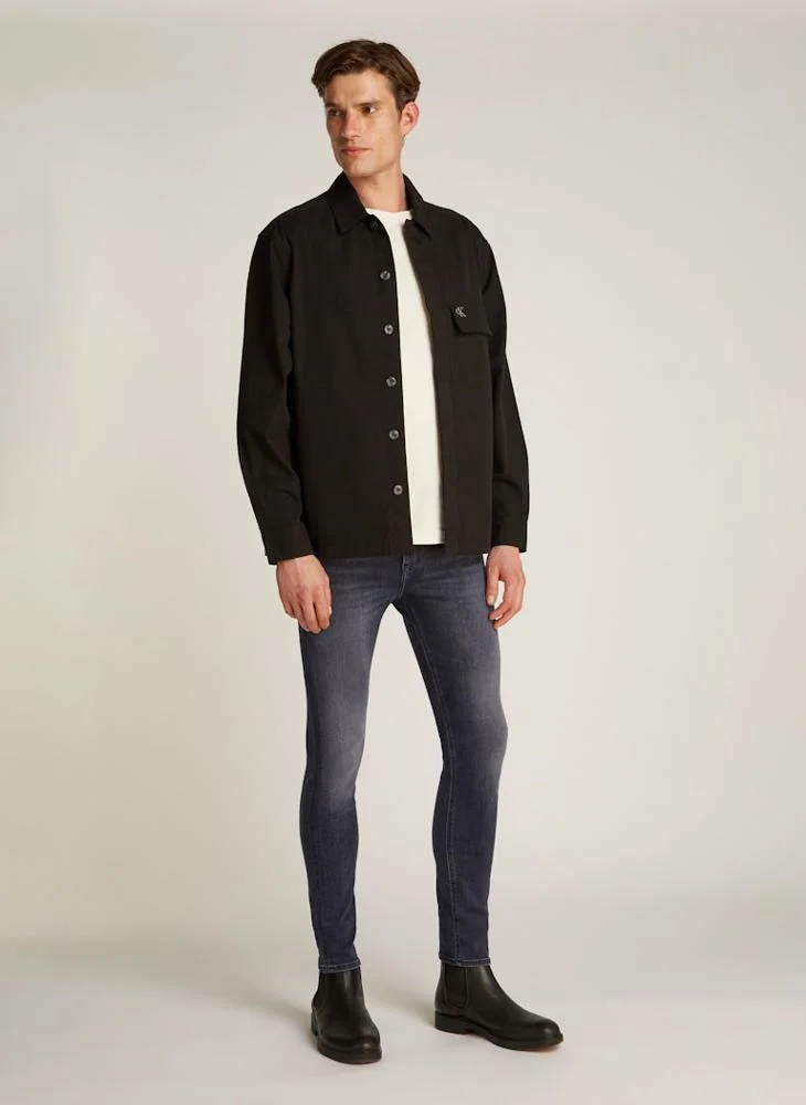 Calvin Klein Jeans Skinny Fit Rinse Wash Jeans