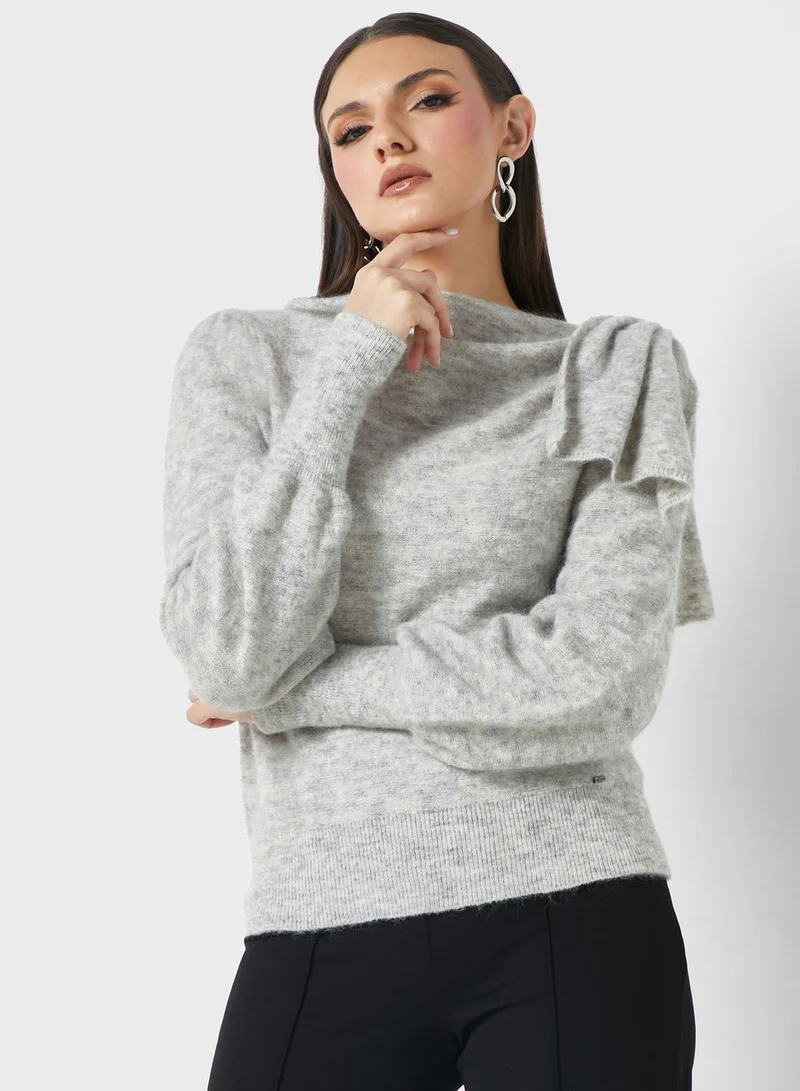 Ted Baker Crew Neck Printed Sweater