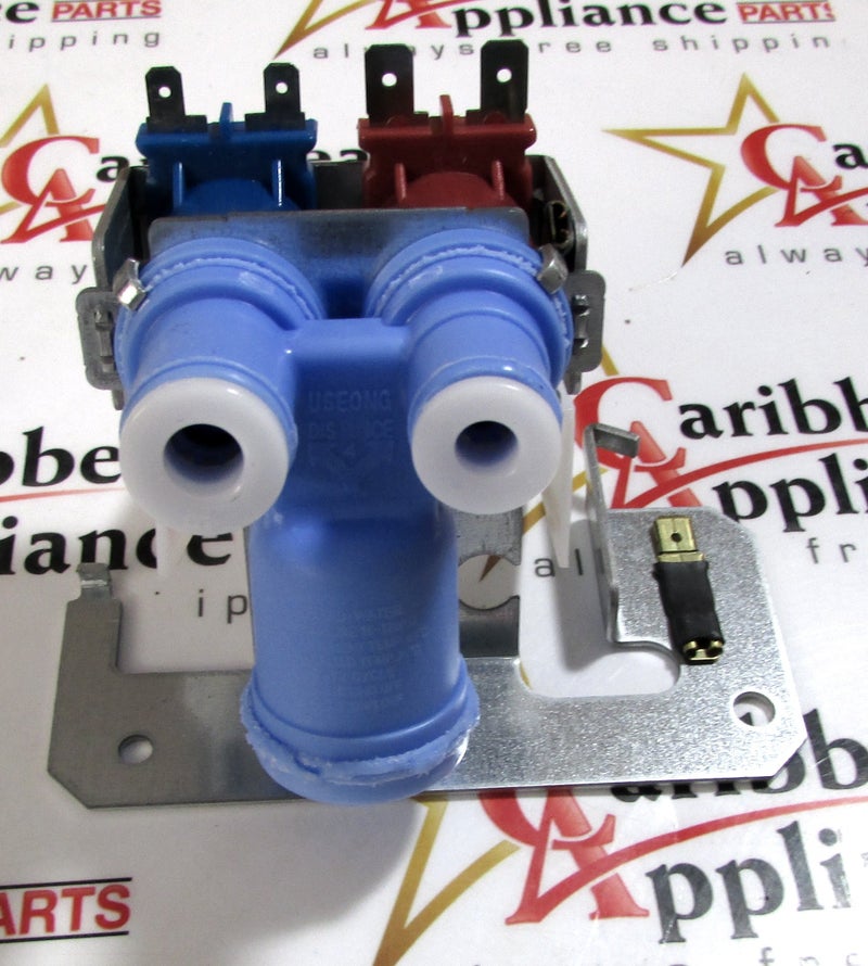 ERP GE WR57X10051 Ice Maker Double Solenoid Water Valve , White - Image 2