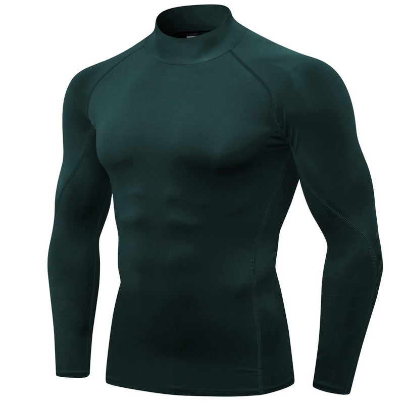 SPVISE Mens Cool Dry Long Sleeve Compression Shirts Sports Baselayer TShirt Tops Athletic Workout Gym Shirt Performance - Image 2