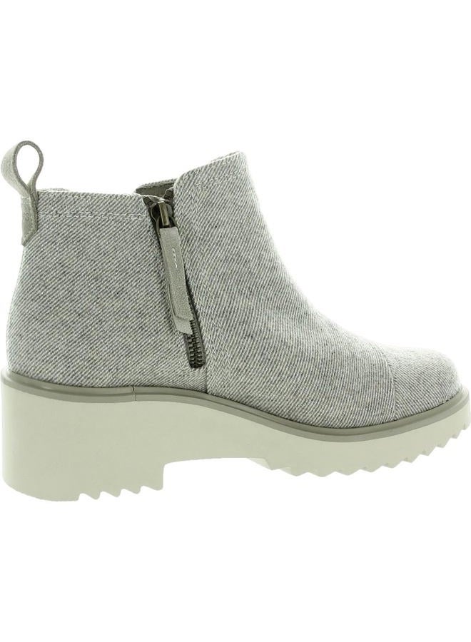 TOMS أحذية تشيلسي كاجوال للنساء ماود بقدم مستديرة كعب متوسط 2-3" - بيج، طبيعي، 38.5 EU - Image 2
