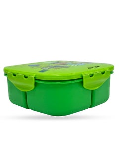 Nova kids Bento Lunch Box, Square 1000Ml, T- Rex Green  - Image 5