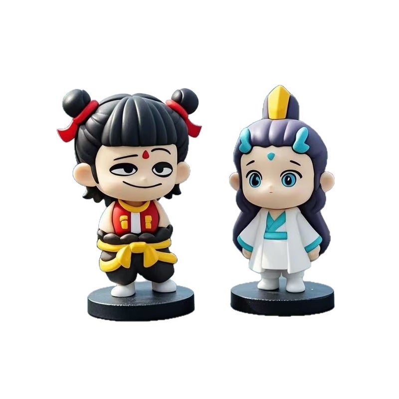 Ne Zha and Ao Bing Car Dashboard Ornament Set - Image 5