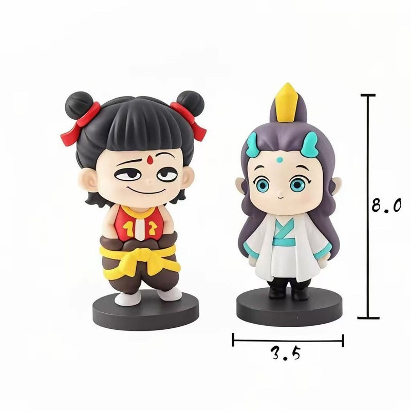 Ne Zha and Ao Bing Car Dashboard Ornament Set - Image 4