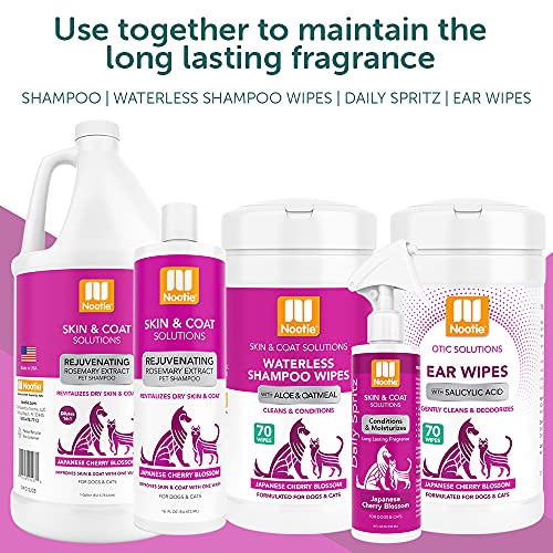 Nootie Japanese Cherry Blossom Daily Spritz for Dogs and Cats - Conditions and Moisturizes Fur, Long Lasting Pet Spray - 8oz - Image 5