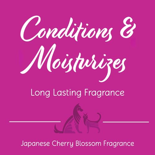Nootie Japanese Cherry Blossom Daily Spritz for Dogs and Cats - Conditions and Moisturizes Fur, Long Lasting Pet Spray - 8oz - Image 2