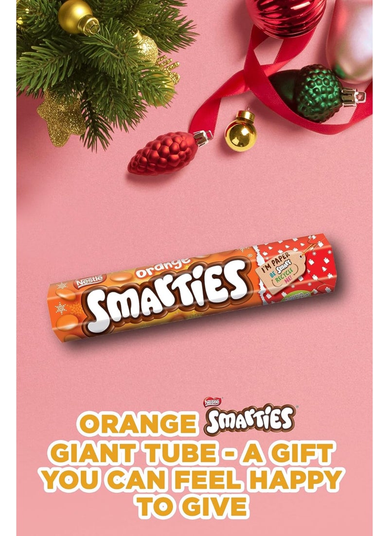Smarties Orange Giant Tube 120g - Image 4