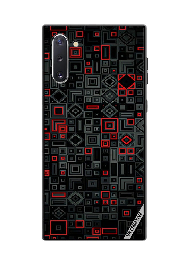 VR CREATIVE Protective Case Cover For Samsung Galaxy Note10 5G Abstract Design Multicolour - Image 1