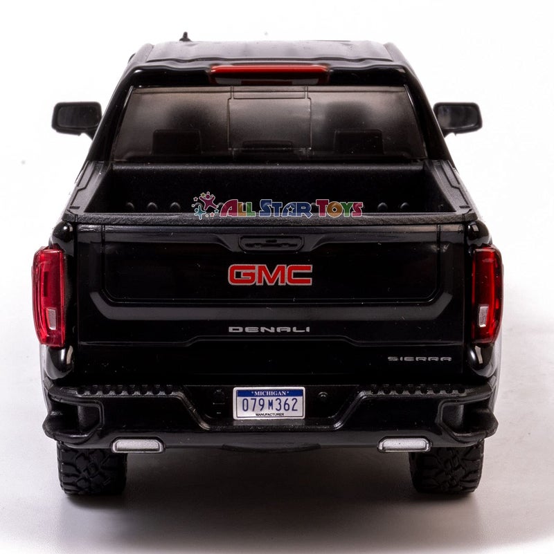 MOTORMAX موتور ماكس 2019 جي إم سي سييرا 1500 دينالي كرو كاب بيك أب شاحنة، سوداء 79362BK - نموذج سيارة مصنوعة من المعدن مقاس 1/27، للجنسين-الأطفال - Image 5