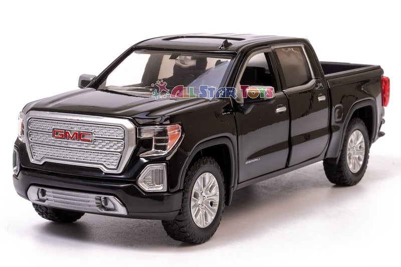 MOTORMAX موتور ماكس 2019 جي إم سي سييرا 1500 دينالي كرو كاب بيك أب شاحنة، سوداء 79362BK - نموذج سيارة مصنوعة من المعدن مقاس 1/27، للجنسين-الأطفال - Image 2