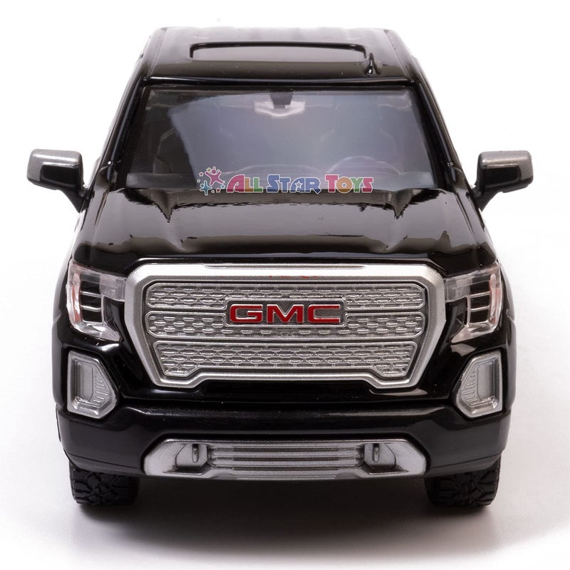 MOTORMAX موتور ماكس 2019 جي إم سي سييرا 1500 دينالي كرو كاب بيك أب شاحنة، سوداء 79362BK - نموذج سيارة مصنوعة من المعدن مقاس 1/27، للجنسين-الأطفال - Image 4
