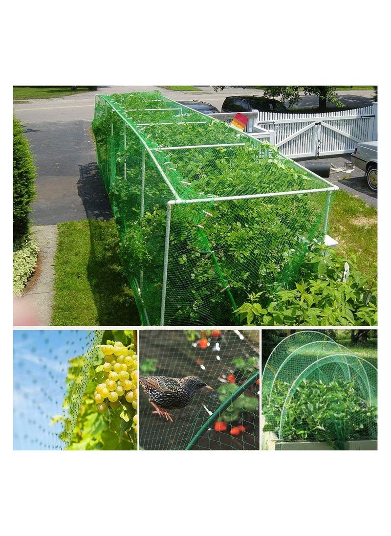 Generic - Bird Netting for Garden, 4x10M Garden Netting,Fruit Tree Netting Doesn't Tangle and Reusable Bird Mesh Protect Fruit Vegetables Plants from Birds Deer - Image 1