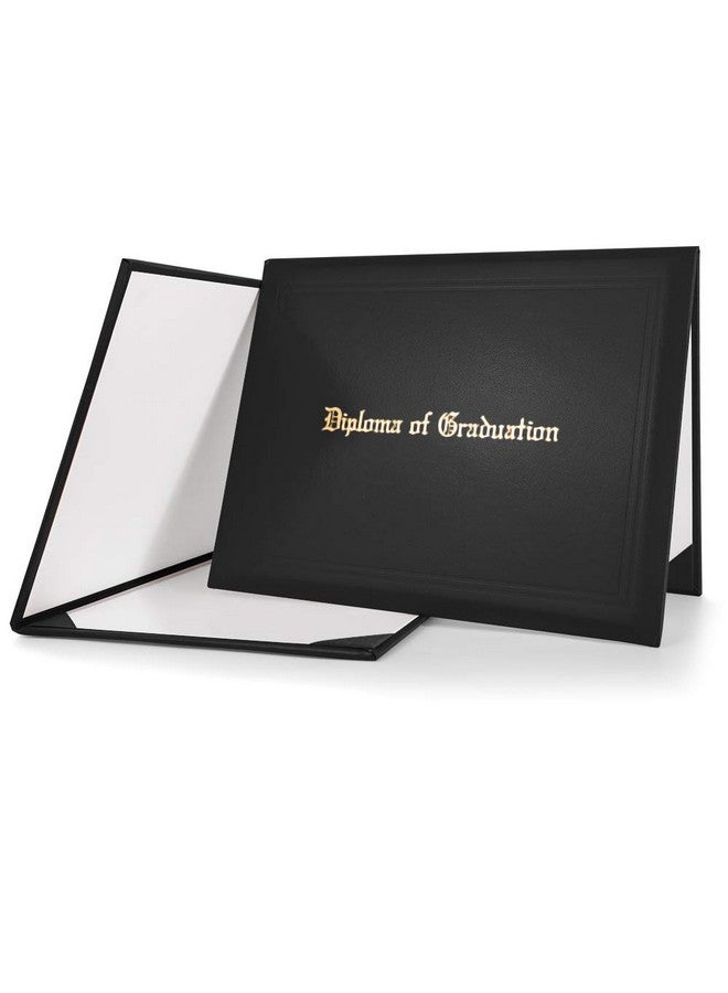GraduationMall Imprinted Diploma Cover For Certificate 8.5''X 11'' White1Pack - Image 1