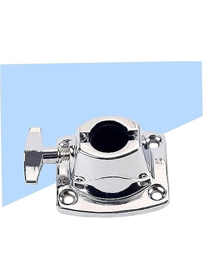 ماركة غير محددة Toyvian 2pcs Drums Holder Base Plate Drum Tom Mount Base Clamp Drum Cymbal Base Clamp Drum Tom Mount Bracket Tom Cymbal Base Clamp Tom Cymbal Holder Clamp Seat Clamp Drum Kit  - Image 3