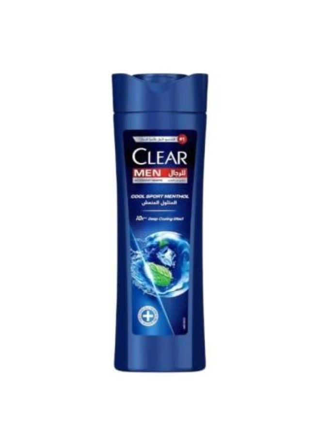 Clear Men Anti-Dandruff Shampoo, Cool Sport Menthol with Mint, 350ml