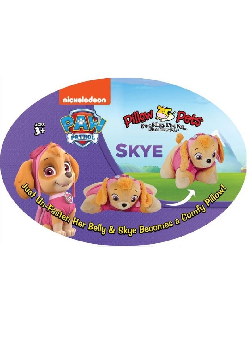 Pillow Pets Pillow Pets Paw Patrol Skye Stuffed Animal-16” Nickelodeon Plush Toy, 1 Count (Pack of 1)  - Image 3