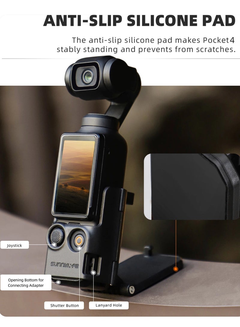 Magnetic Mount Stand for DJI Osmo Pocket 3 | 6 Magnets u0026 Quick-Release Lock - Image 2