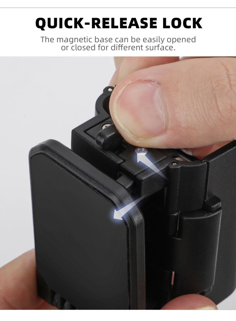 Magnetic Mount Stand for DJI Osmo Pocket 3 | 6 Magnets u0026 Quick-Release Lock - Image 5