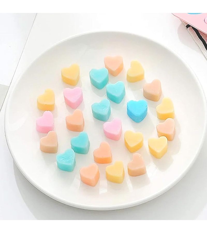 Pink Heart Shaped Silicone Mold for Mini Chocolate Drips Candy Dog Treats Jelly - Image 2