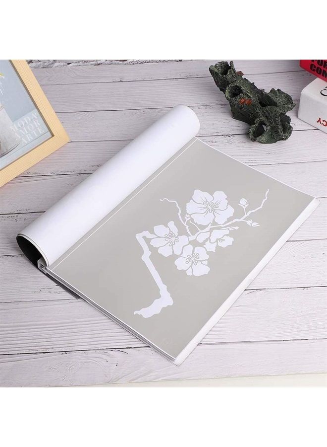 Filfeel Temporary Tattoo Stencils Booklet Set with 30pcs Different Reusable Stencil Designs - Image 5