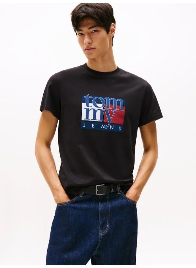 TOMMY JEANS Flag Graphic Slim T-Shirt