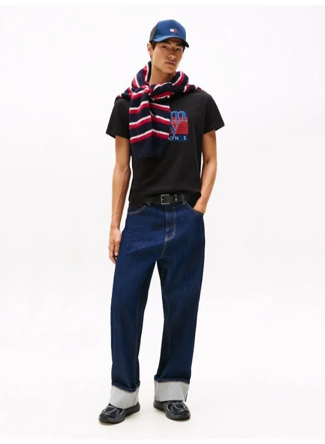 TOMMY JEANS  Flag Graphic Slim T-Shirt for Men | Best Price UAE