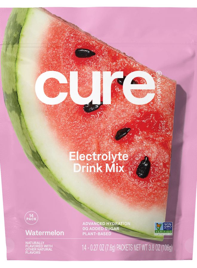 Hydrating Electrolyte Mix Watermelon 14 Packets 0.27 oz (7.6 g) Each