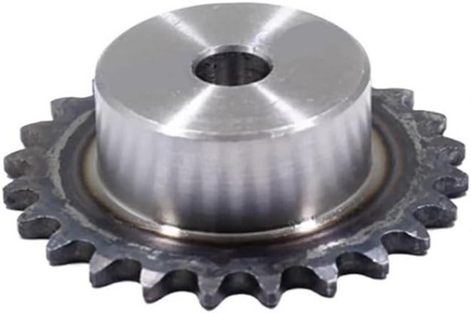 Pinion Gear Set,Motor Gear Teeth, 1Pcs 40-80Teeth 04C/25H Chain Gear 45# Steel Industrial Sprocket Wheel Craft Hole 10 12 14mm(55 Teeth,Approx 14mm) - Image 3