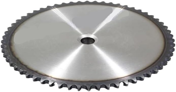 Pinion Gear Set,Motor Gear Teeth, 1Pcs 40-80Teeth 04C/25H Chain Gear 45# Steel Industrial Sprocket Wheel Craft Hole 10 12 14mm(55 Teeth,Approx 14mm) - Image 1