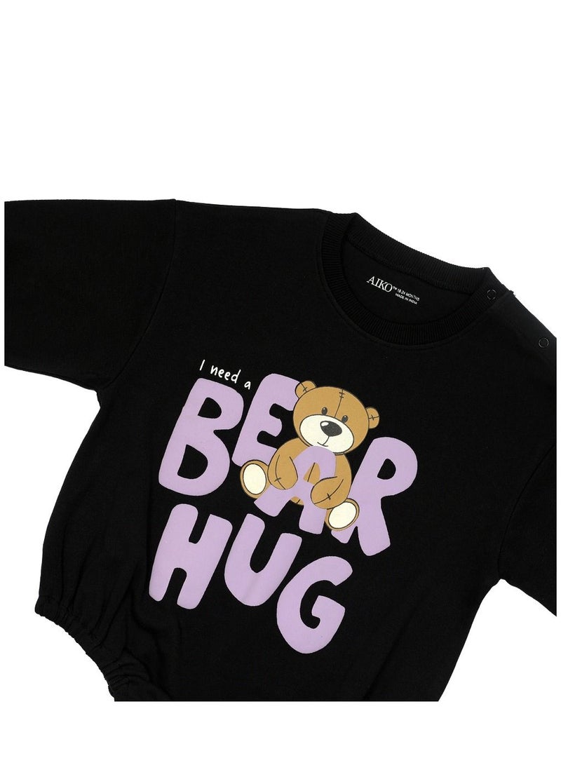 AIKO AIKO-Baby Multicolor Body Suit with Bear Print-18-24M  - Image 2