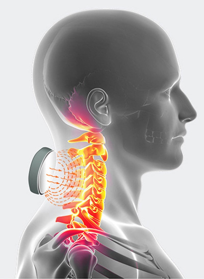 Arabest Neck Massager for Neck Pain Intelligent Portable Neck Massager with Heat Function USB Charging Neck Relax Massager Massage at Home Outdoor for Women and Men - Image 5