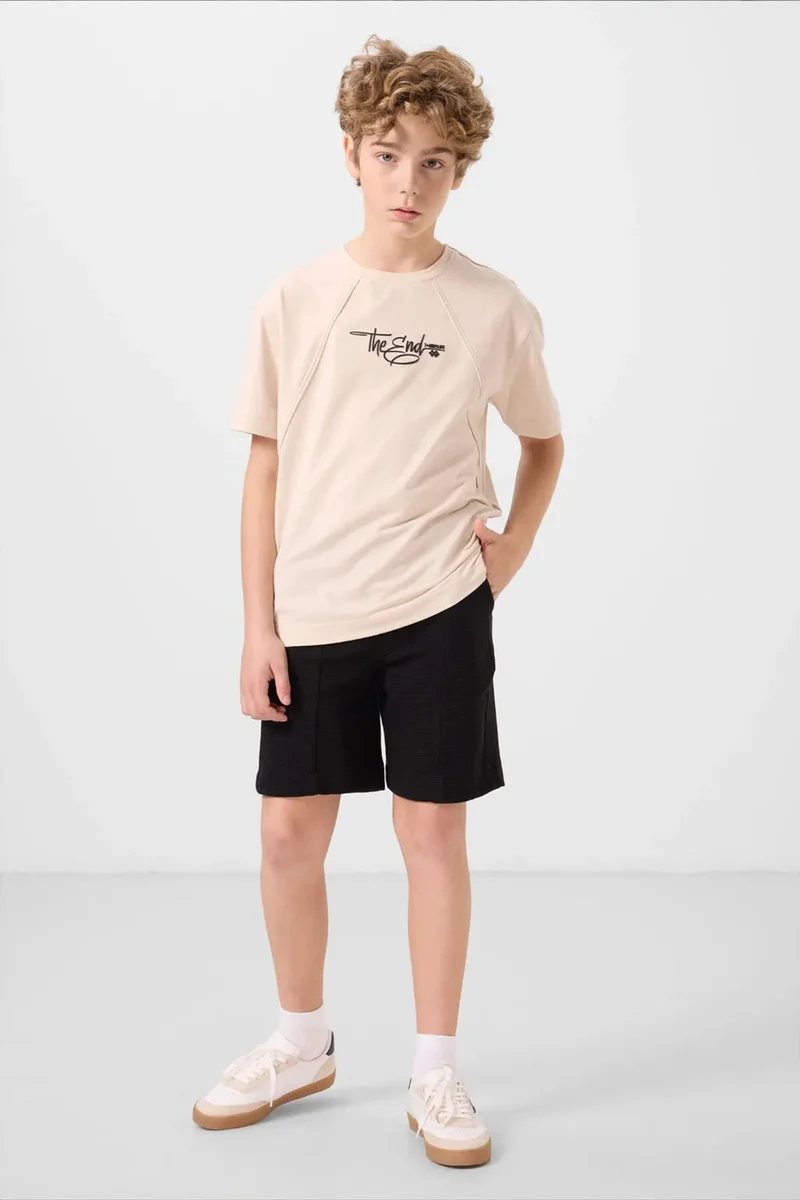 TOMMY Youth Cotton-Blend Shorts