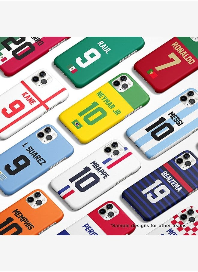 Stylizedd - Slim Cover for Apple iPhone 14 Pro Max Case Snap Classic Series Mobile Cover Hard PC Shield Matte Finish Print -Netherlands-Player-Memphis - Image 1