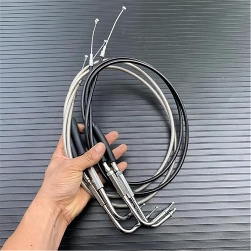 Vuzmode Lengthened Throttle Cable for Harley Motorcycles - Image 3