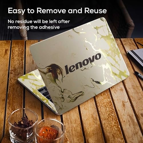 Galaxsia Pattern L8 Full Body Vinyl Laptop Skin/Sticker/Cover Upto 15.6 Inches Laptops Laminated-Removable-HD Quality Compatible for Lenovo - Image 3
