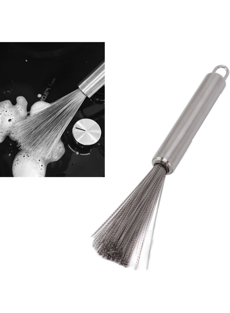Professional stainless steel cleaning brush - heavy-duty scraper cleaner for pots, pans, and grill grates - Image 4