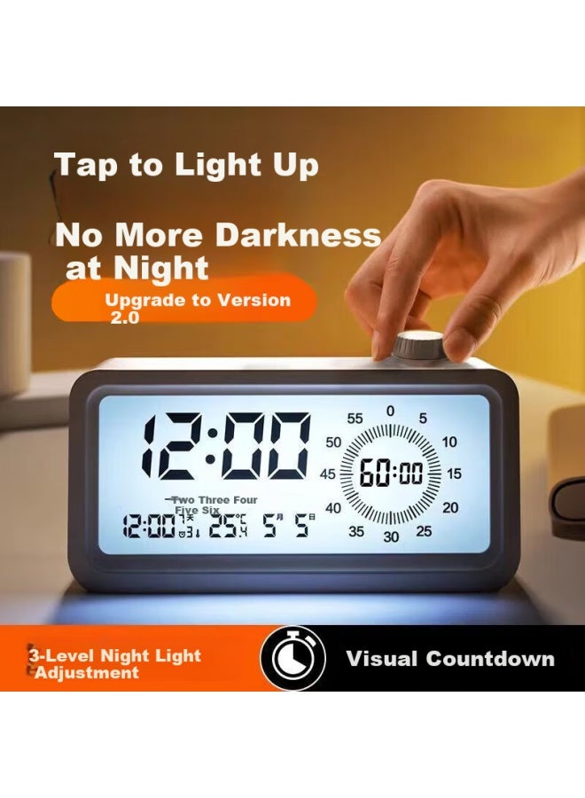 Timess Visual Timer For Students And Children, Countdown Smart Alarm Clock, Multifunctional Time Management Device Timer