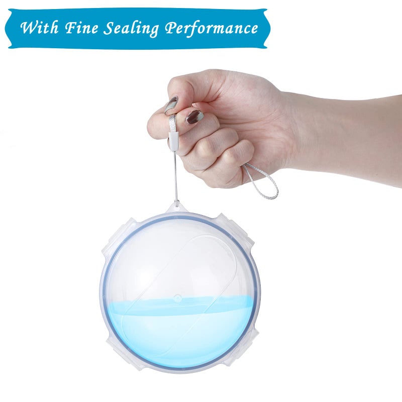 JUXYES Small Fruit and Vegetable Storage Containers With Lid  Plastic Onion Storage Keeper Containers for Fridge  Portable Fruit And Vegetable Savers Storage Containers for Onion Tomato Lemon Apple - Image 4