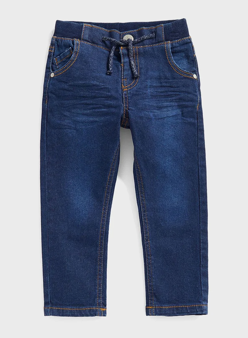 mothercare Youth Light Wash Straight Fit Jeans