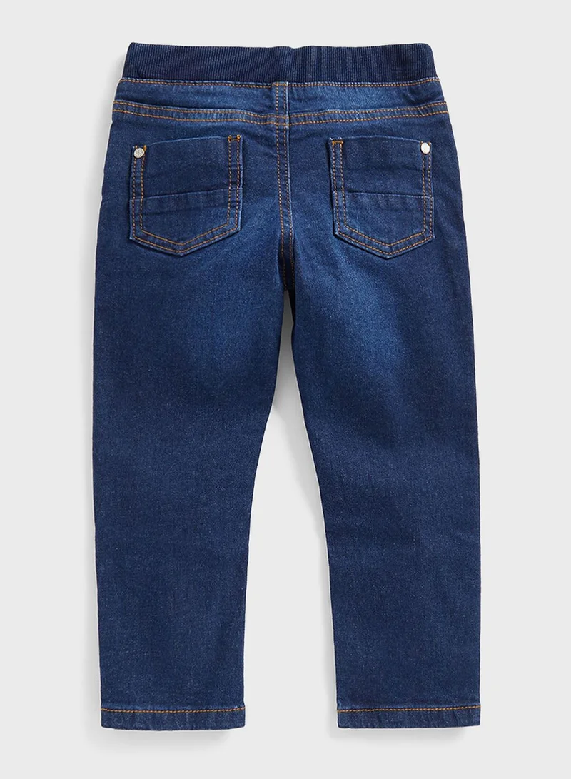 mothercare Youth Light Wash Straight Fit Jeans
