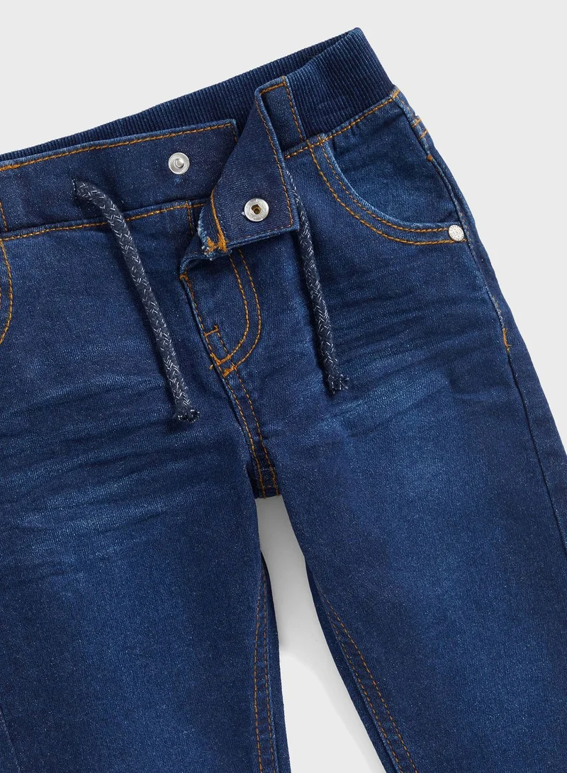 mothercare Youth Light Wash Straight Fit Jeans