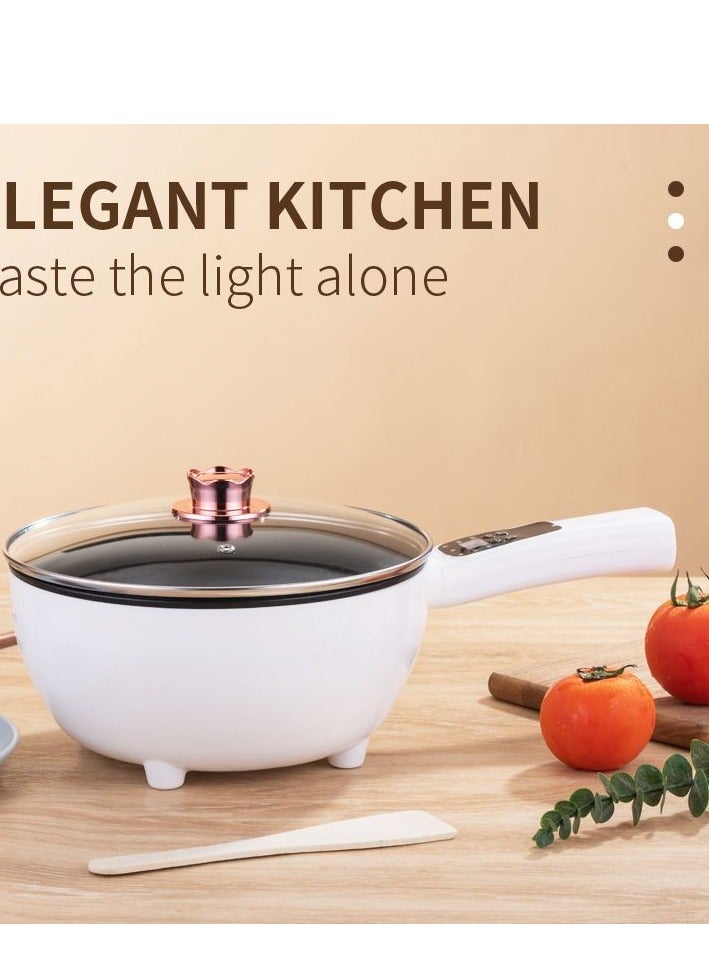 3L Multi-function Electric Stir-fry Meal Wok Non-Stick Frying Pan Food Steamer Smart Smoke-free Hot Pot Stew Cooking Heater - Image 1