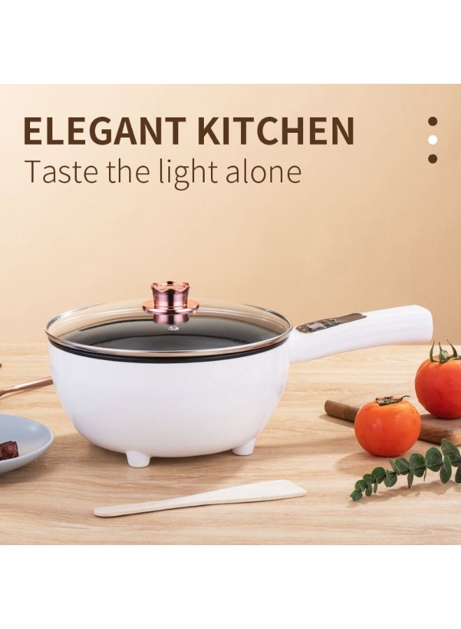 3L Multi-function Electric Stir-fry Meal Wok Non-Stick Frying Pan Food Steamer Smart Smoke-free Hot Pot Stew Cooking Heater - Image 2