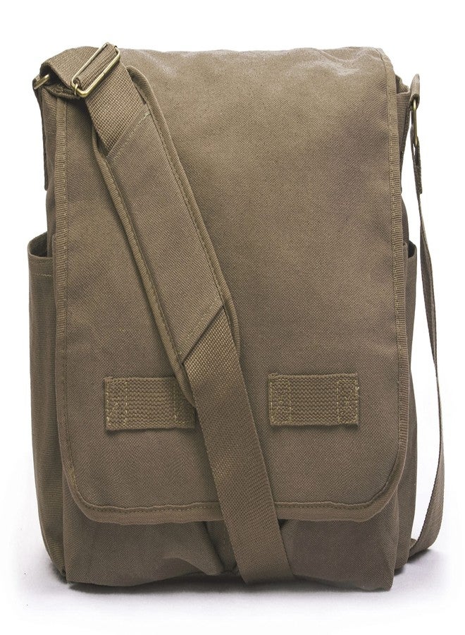 Sweetbriar Classic Vintage Messenger Bag - Original Heavyweight Cotton Canvas Shoulder Bag with Upgraded Features - Image 1