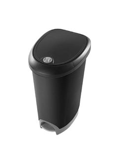 Sterilite Touchless Pedal Bin Black 12.6 Gal 6028249 