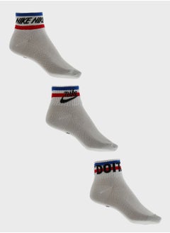Nike 3 Pack Nsw Everyday Essential Ankle Socks  - Image 1